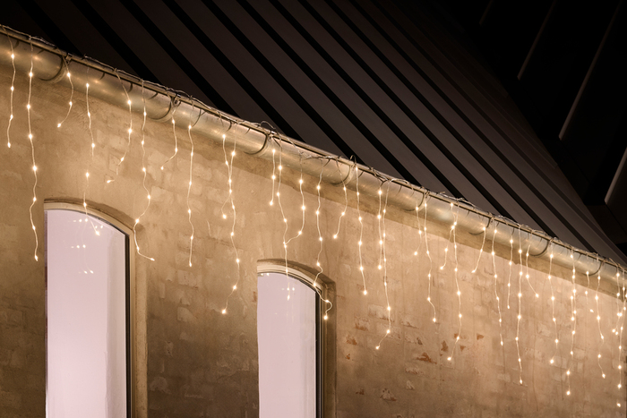 Lyskjede Flex istapper 480 LED 14,25 meter